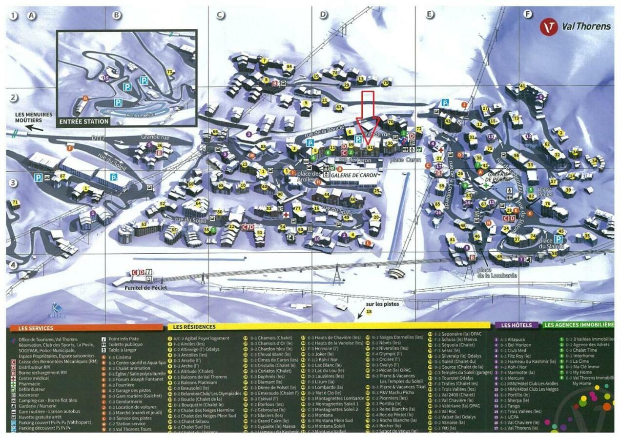 2 Piece Cabine Val Thorens Ngoại thất bức ảnh
